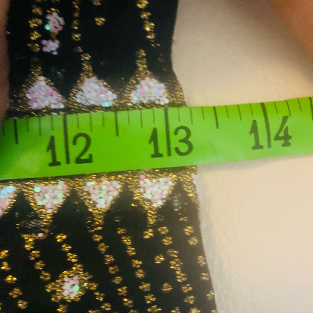 Hello Molly Black Mini Dress with Silver Sequin Embellishment - Picture 12 of 13
